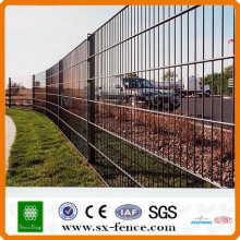 (Shunxing Brand) green color securing boundaries fence double wire fence